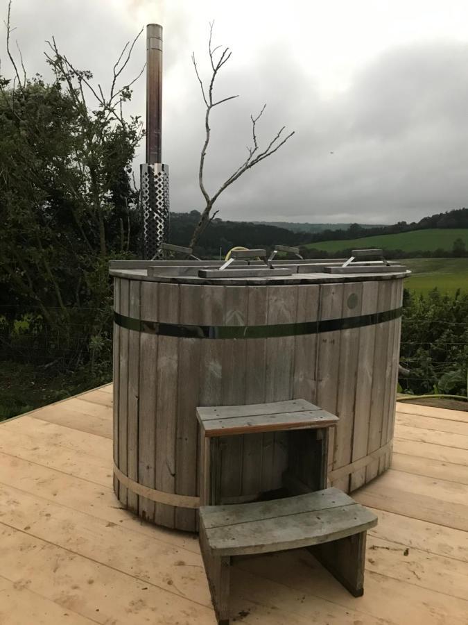 Norwell View Farm Glamping With Hot Tubs Hotel Bath Bagian luar foto